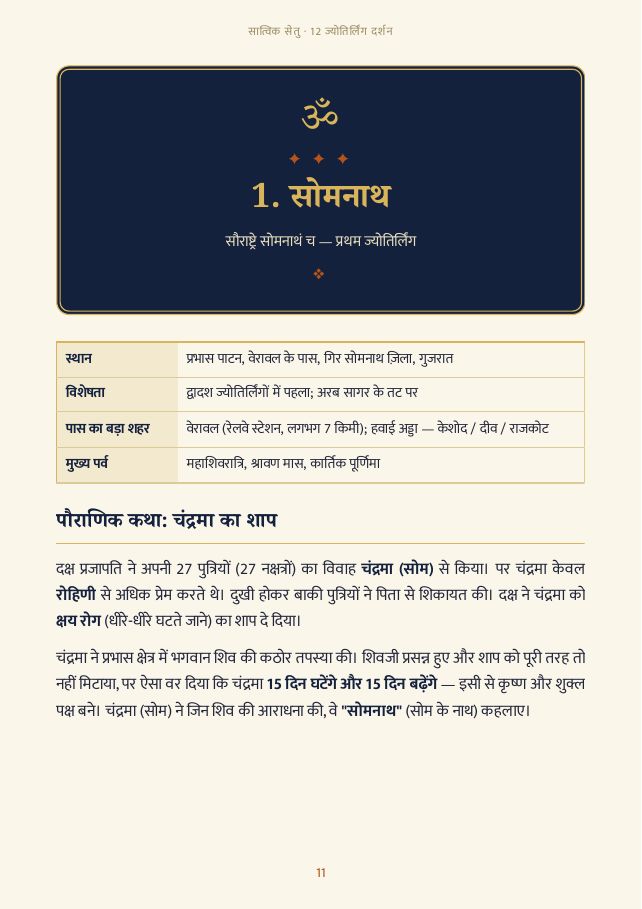 12 ज्योतिर्लिंग दर्शन