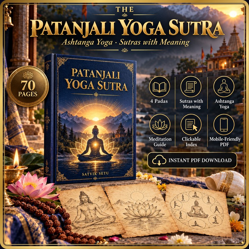 Patanjali Yoga Sutra cover
